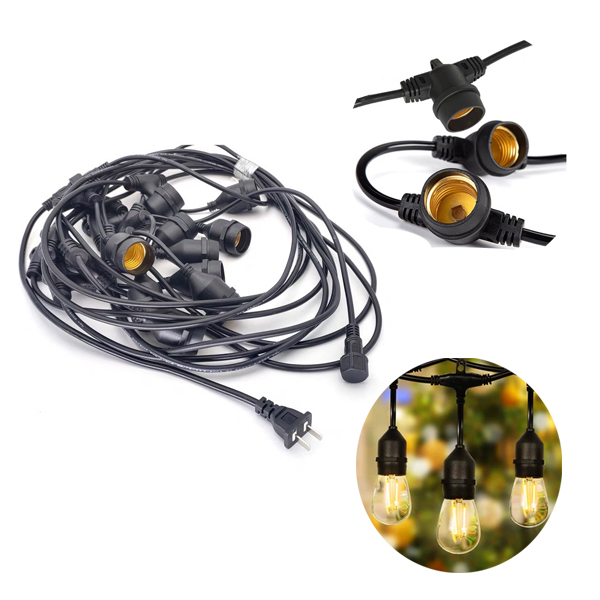 Dây Đui Đèn Trang Trí – Dây Treo Bóng LED Filament Decor Không Gian